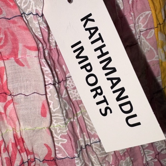 100% Cotton Patchwork Pants - Picture 2 of 3